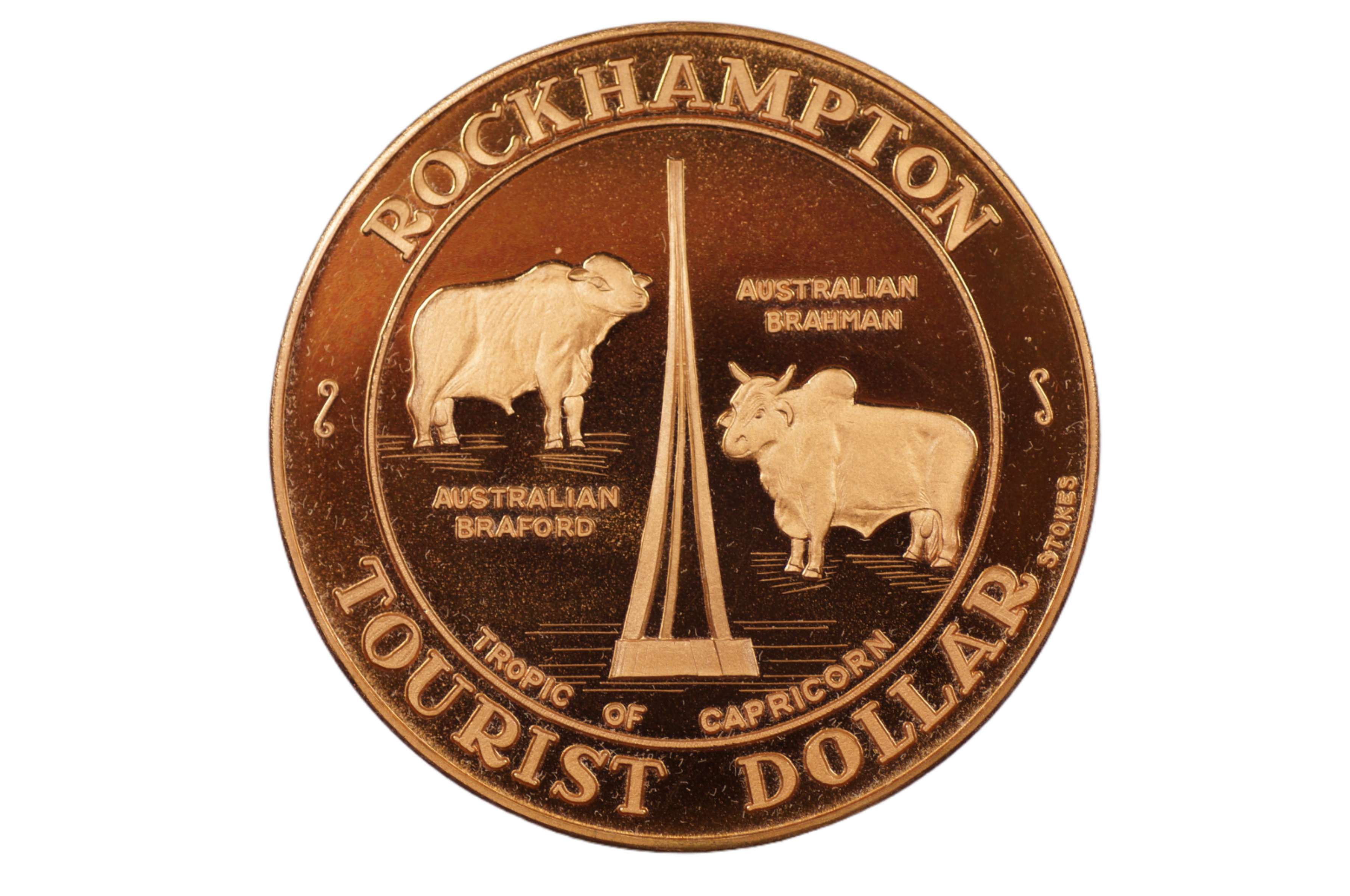 Rockhampton Tourist Dollar Obverse
