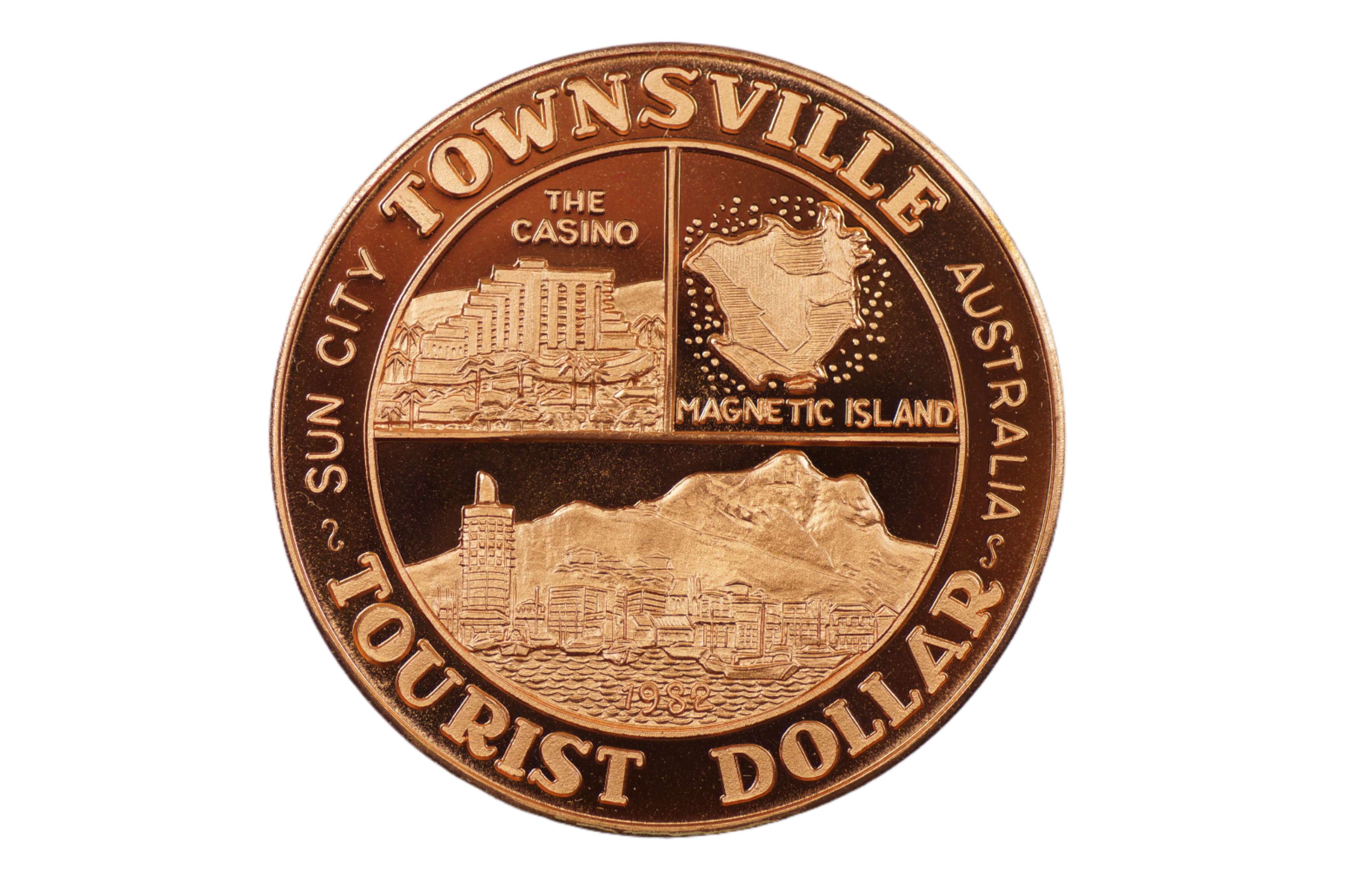 Townsville Tourist Dollar Reverse